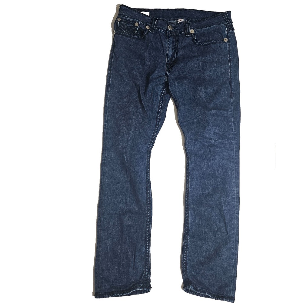 True Religion Ricky World Tour Men's Straight Leg Denim Jeans
